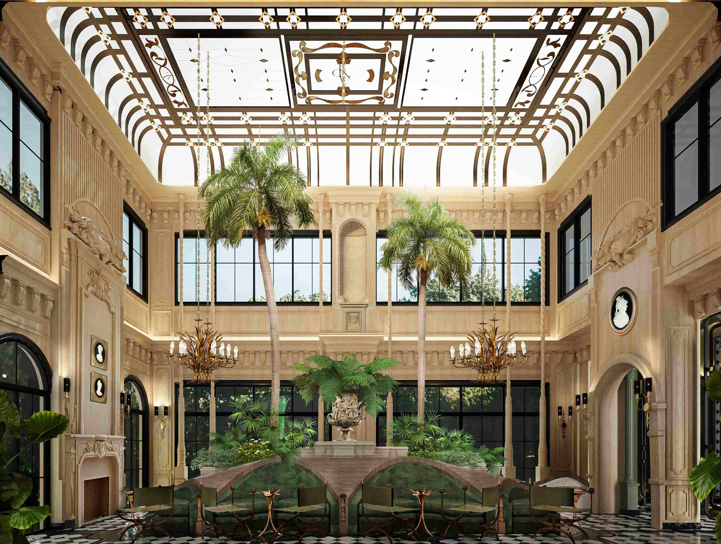 การออกแบบพื้นที่ภายในบ้านเดี่ยว THE PALAZZO กรุงเทพกรีฑา